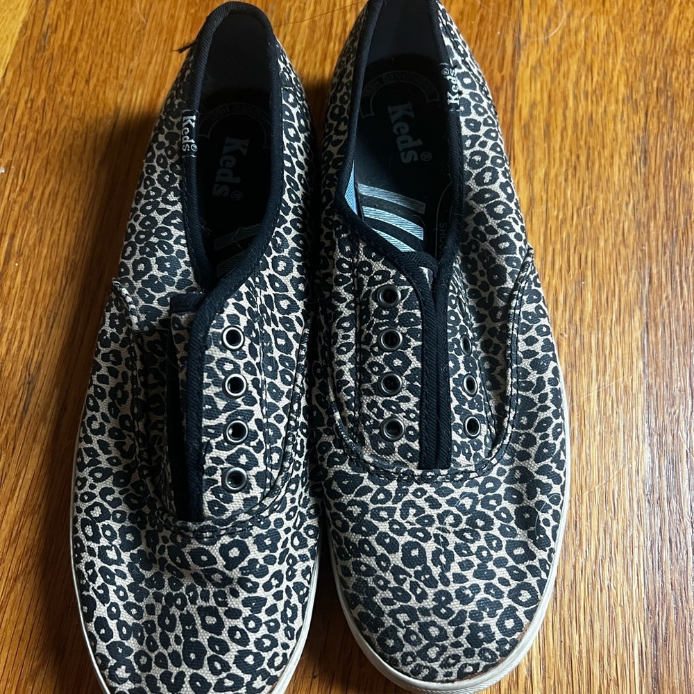 Keds Animal Print Canvas Sneakers